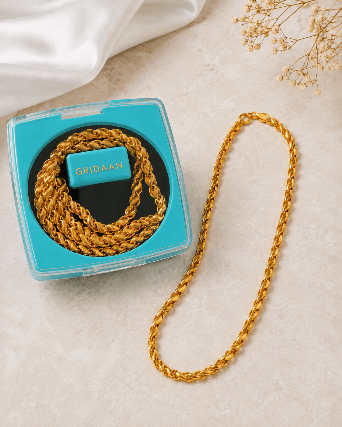 Premium Gold-Tone Men’s Chain